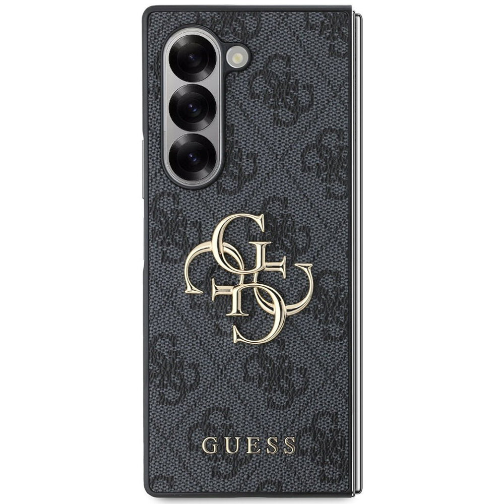 Futrola za Samsung Galaxy Z Fold6 F956, Guess, 4G Metal Logo, Crna