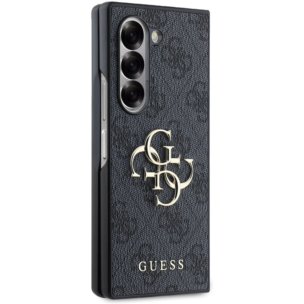 Futrola za Samsung Galaxy Z Fold6 F956, Guess, 4G Metal Logo, Crna