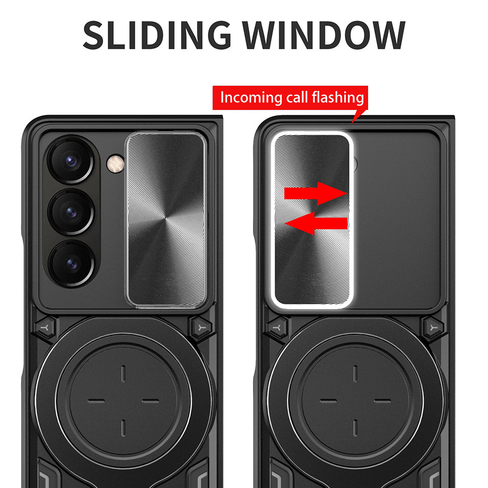 Futrola za Samsung Galaxy Z Fold6 F956, Techsuit, CamGuard Pro, Ljubičasta