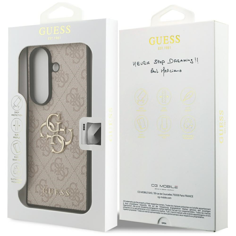 Futrola za Samsung Galaxy Z Fold7 F966, Guess, 4G Big Logo, Roze