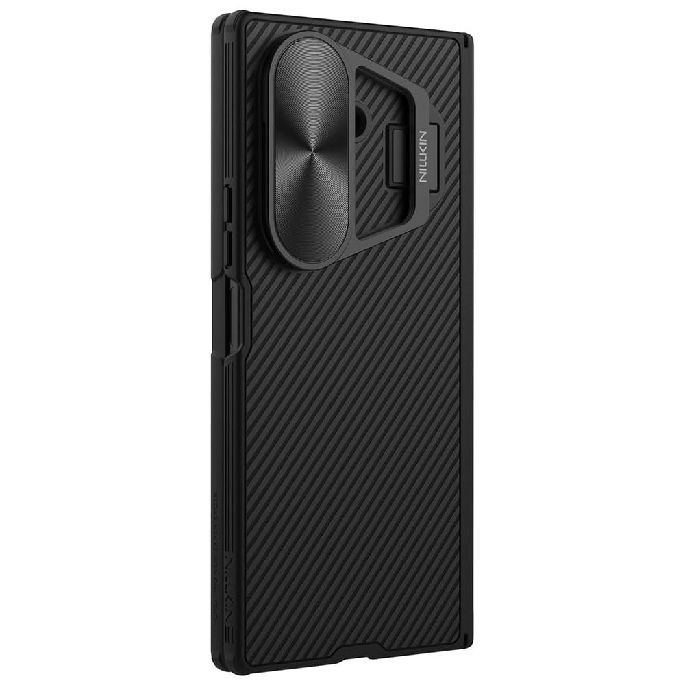 Futrola za Samsung Galaxy Z Fold7 F966, Nillkin, CamShield Prop sa metalnim poklopcem za objektiv, Crna
