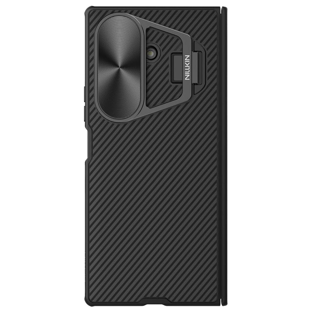 Futrola za Samsung Galaxy Z Fold7 F966, Nillkin, CamShield Prop sa metalnim poklopcem za objektiv, Crna