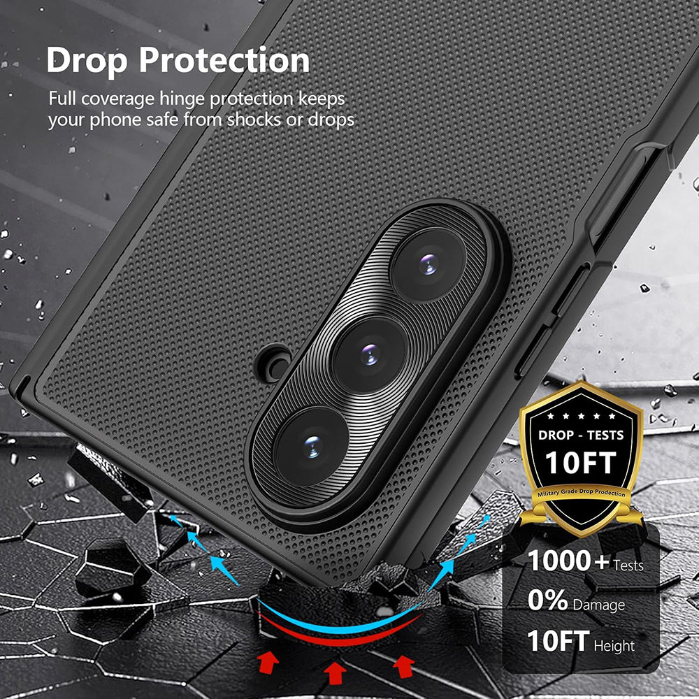 Futrola za Samsung Galaxy Z Fold7 F966, Nillkin, Super Frosted Shield, Crna