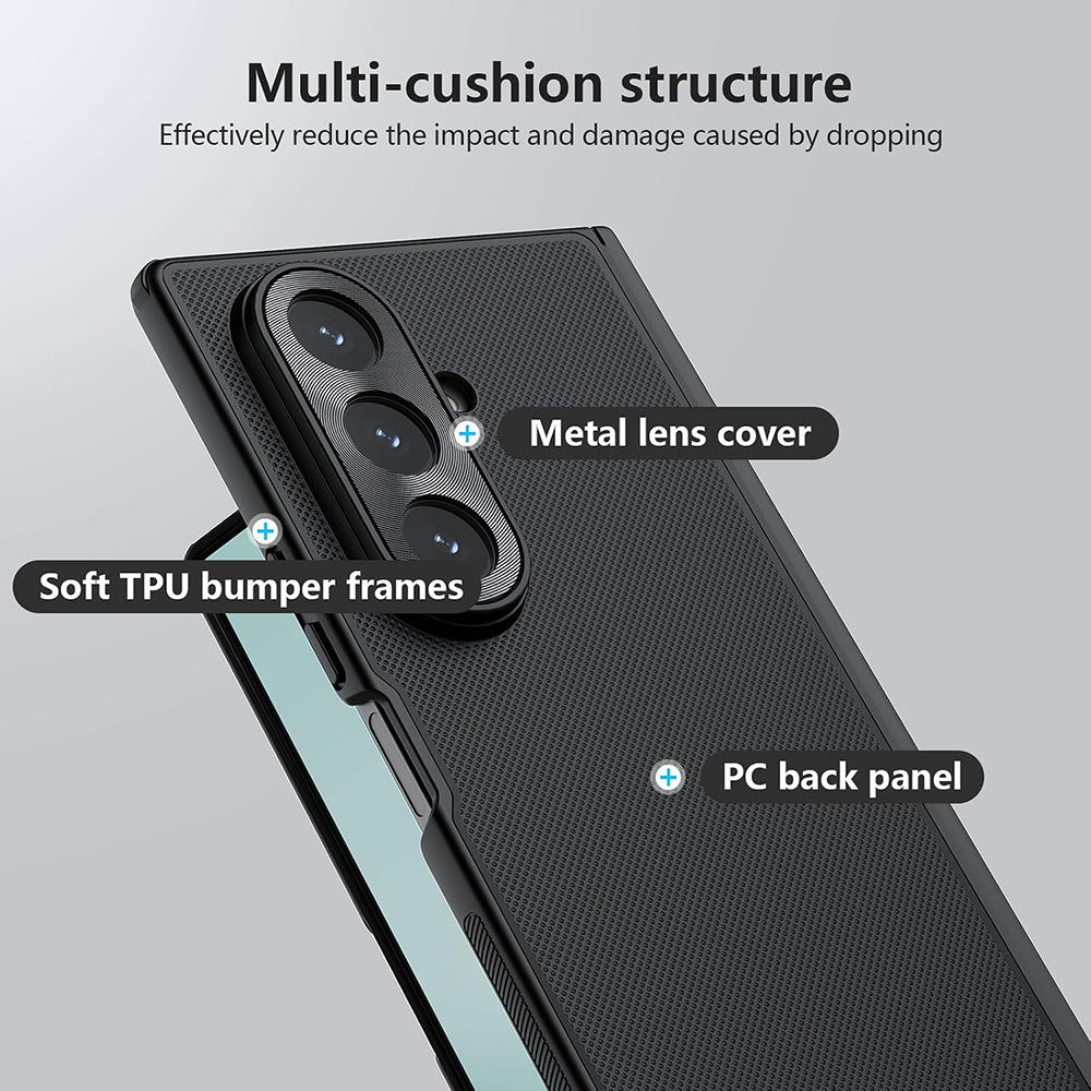 Futrola za Samsung Galaxy Z Fold7 F966, Nillkin, Super Frosted Shield, Crna