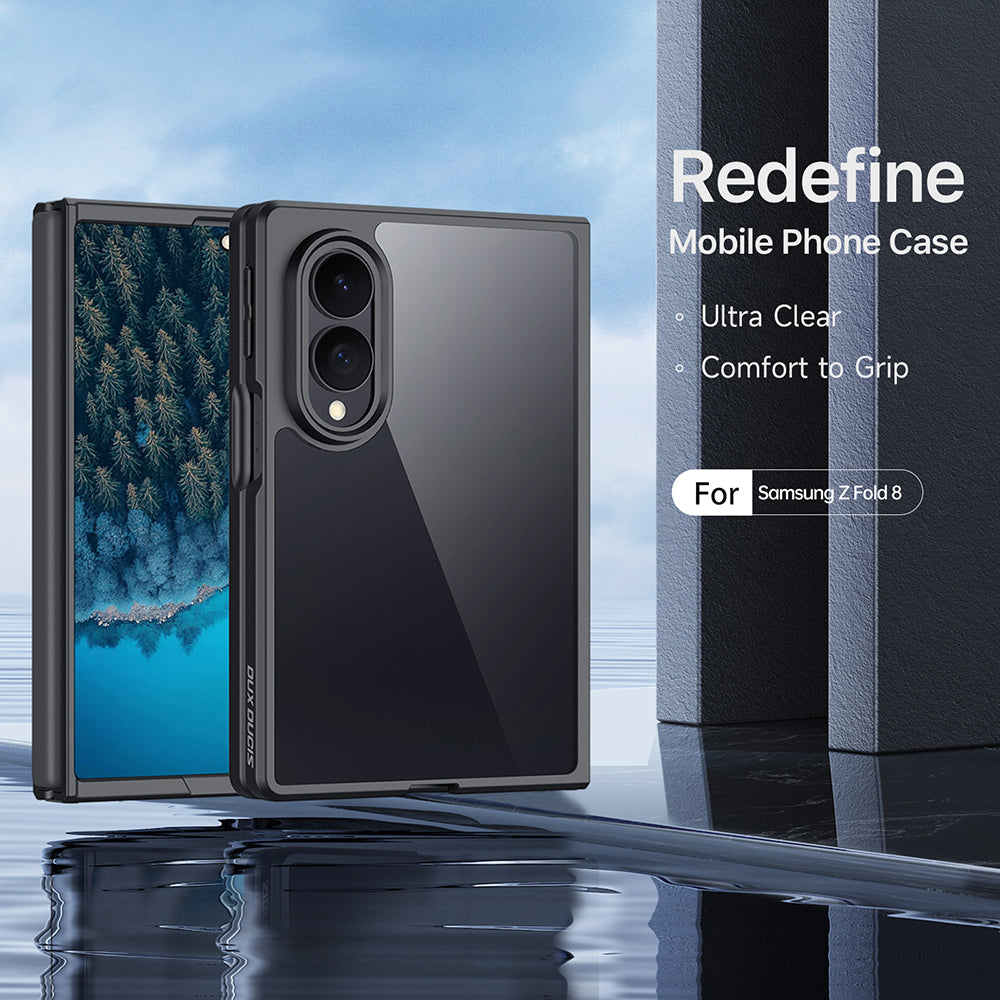 Maska za Samsung Galaxy Z Fold8 F971, DUX DUCIS, Aimo, crna