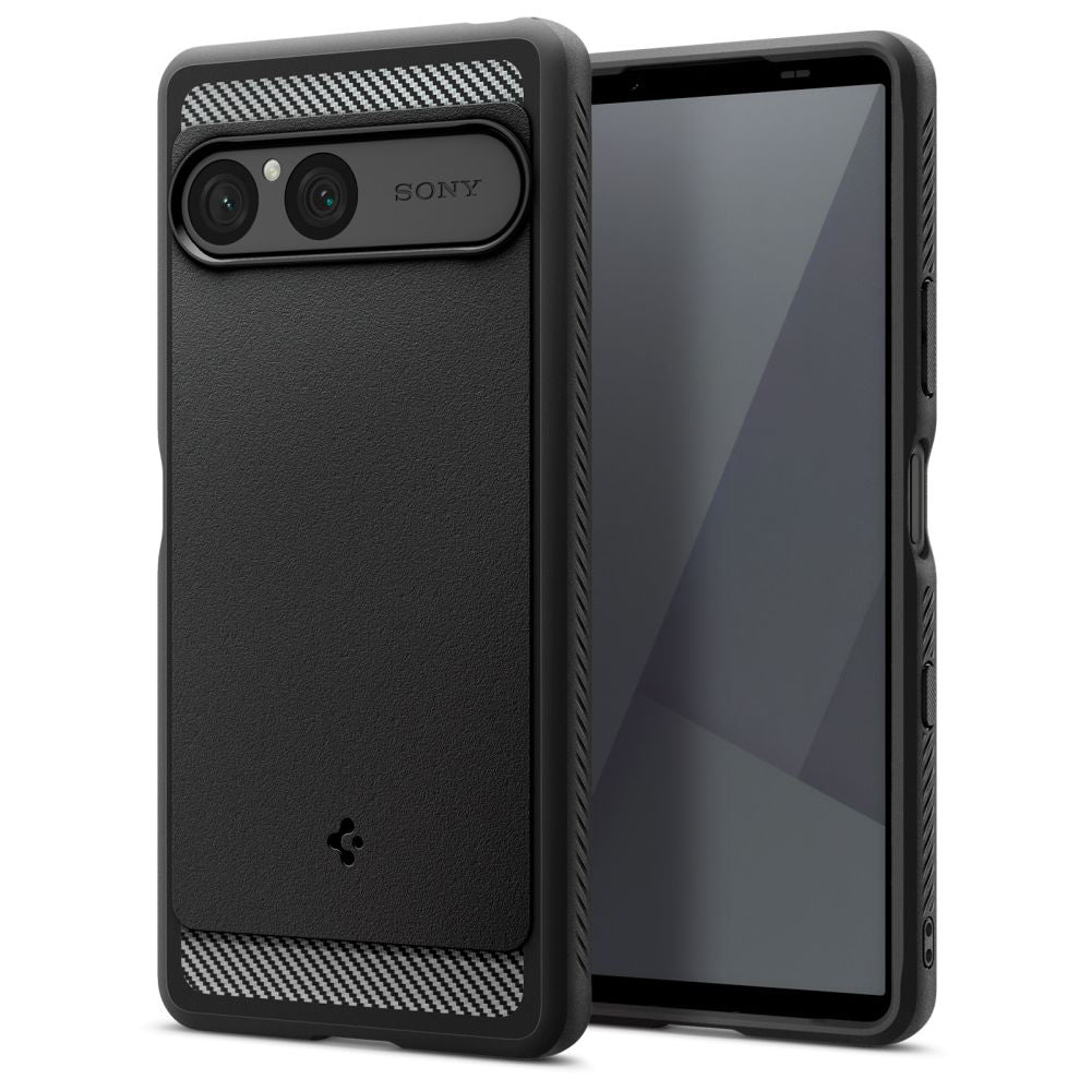 Futrola za Sony Xperia 10 VII, Spigen, Rugged Armor, Crna ACS09592