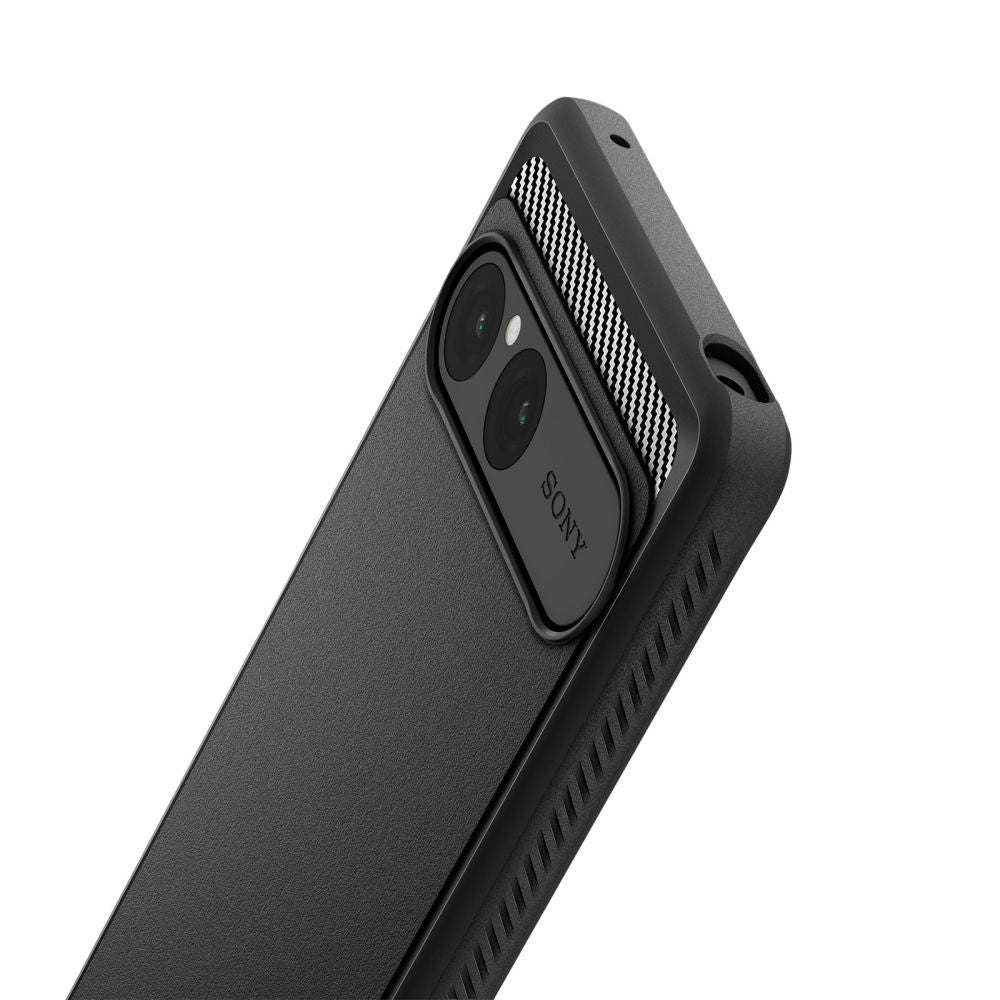 Futrola za Sony Xperia 10 VII, Spigen, Rugged Armor, Crna ACS09592