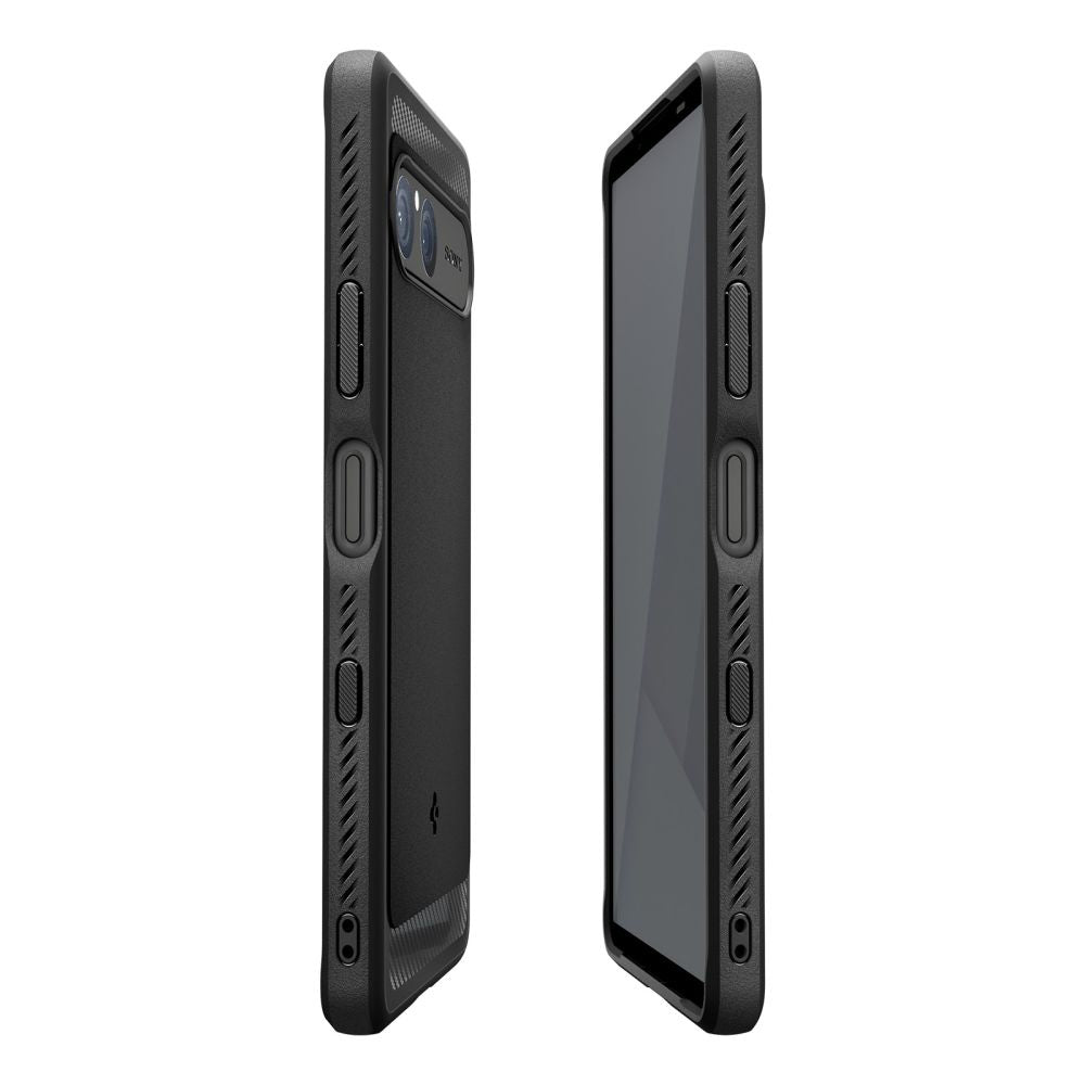 Futrola za Sony Xperia 10 VII, Spigen, Rugged Armor, Crna ACS09592