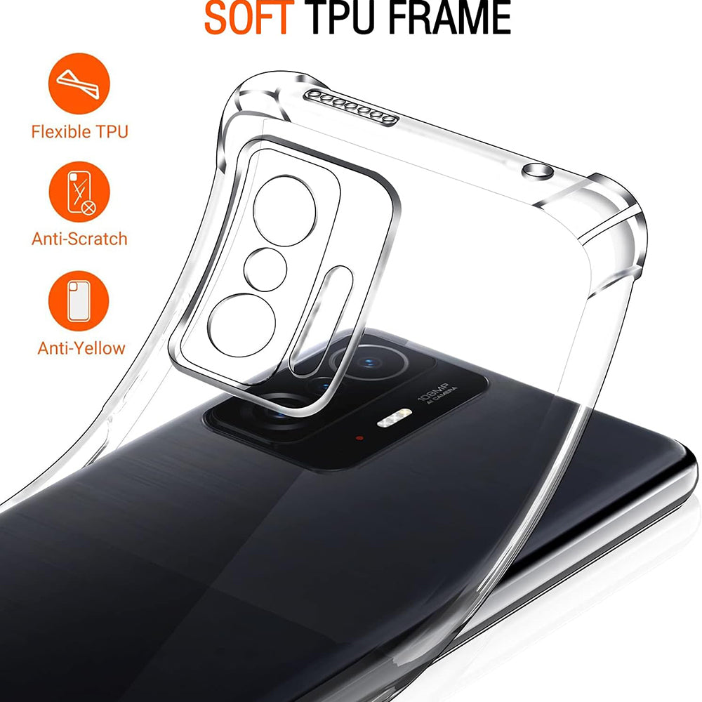 Futrola za Xiaomi 11T / 11T Pro, Techsuit, Shockproof Clear, Providna
