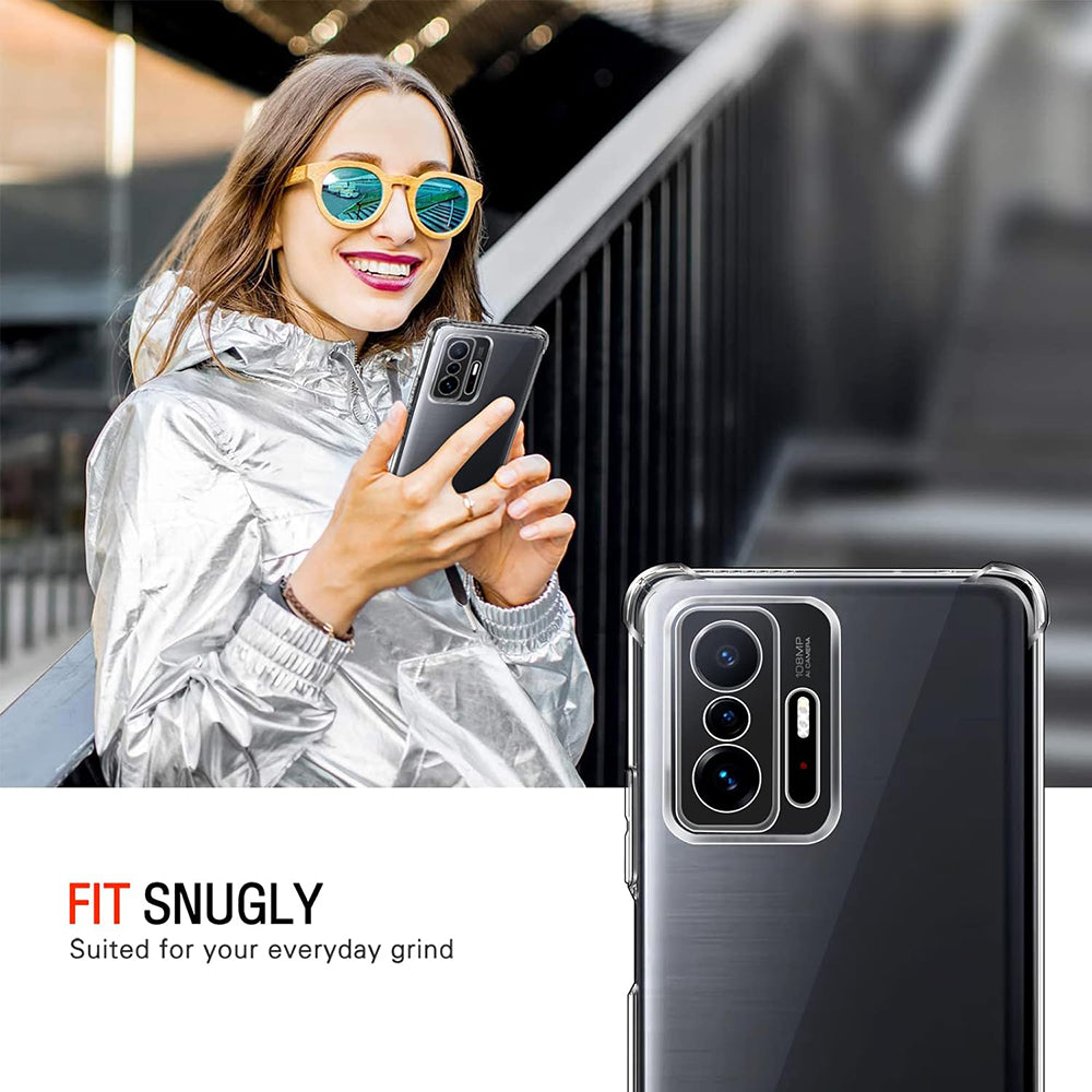 Futrola za Xiaomi 11T / 11T Pro, Techsuit, Shockproof Clear, Providna