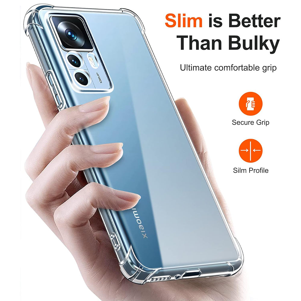 Futrola za Xiaomi 12T / 12T Pro, Techsuit, Shockproof Clear, Providna
