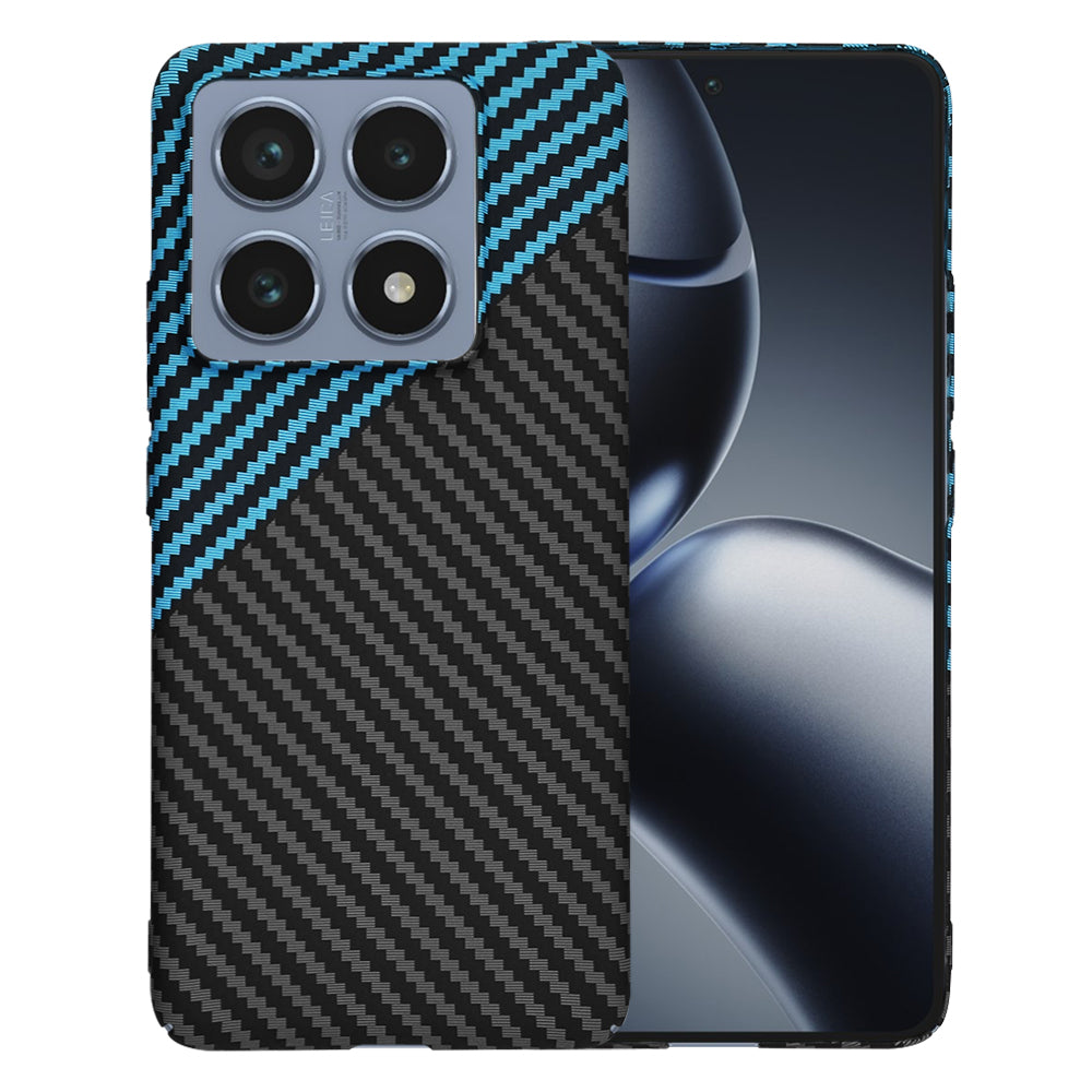 Futrola za Xiaomi 14T Pro, Techsuit, Carbonite FiberShell, Crno Plava
