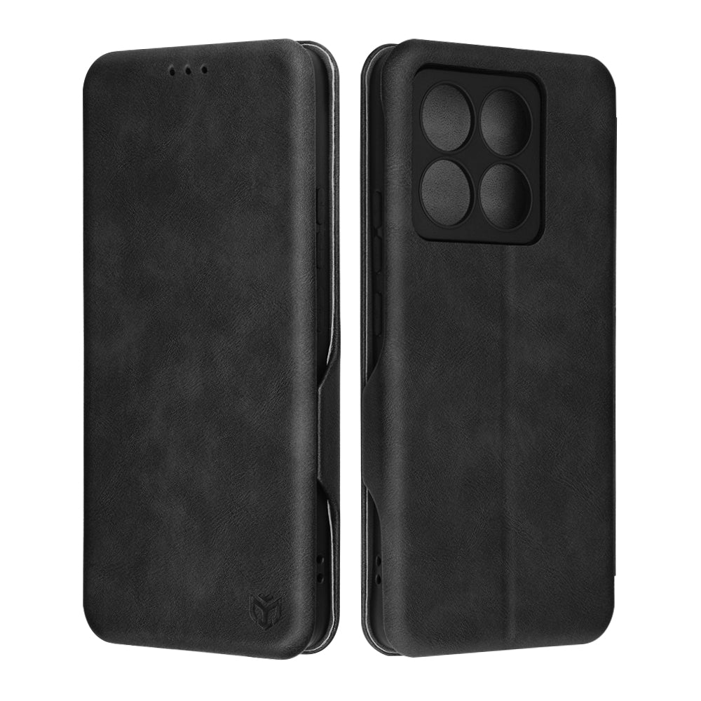 Futrola za Xiaomi 14T, Techsuit, Safe Wallet Plus, Crna