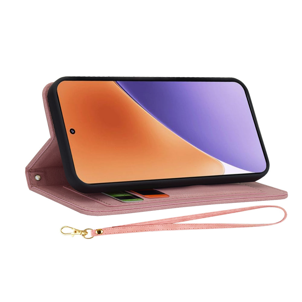 Futrola za Xiaomi 15, Techsuit, FlipCraft, Roze