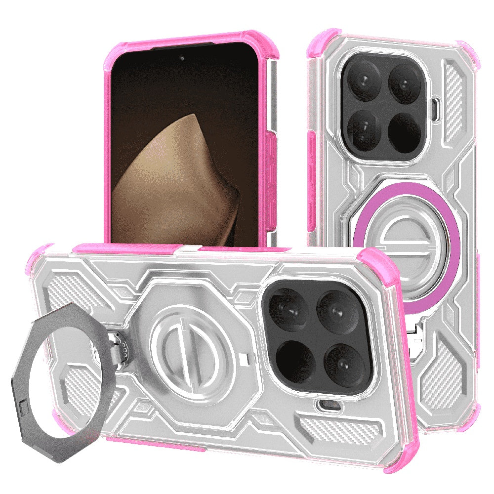 Futrola za Xiaomi 15T Pro, Techsuit, Carbon Shield Pro, Roze