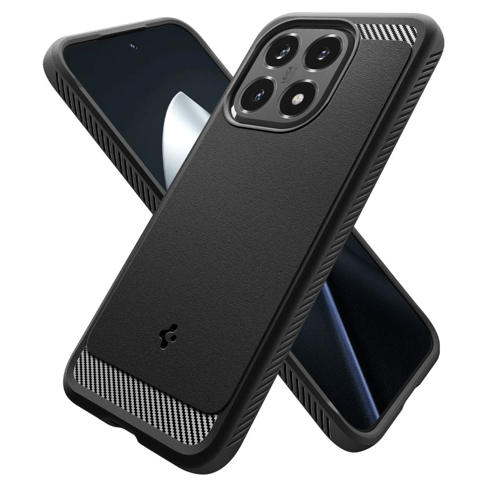 Futrola za Xiaomi 15T, Spigen, Rugged Armor, Mat Crna ACS10459