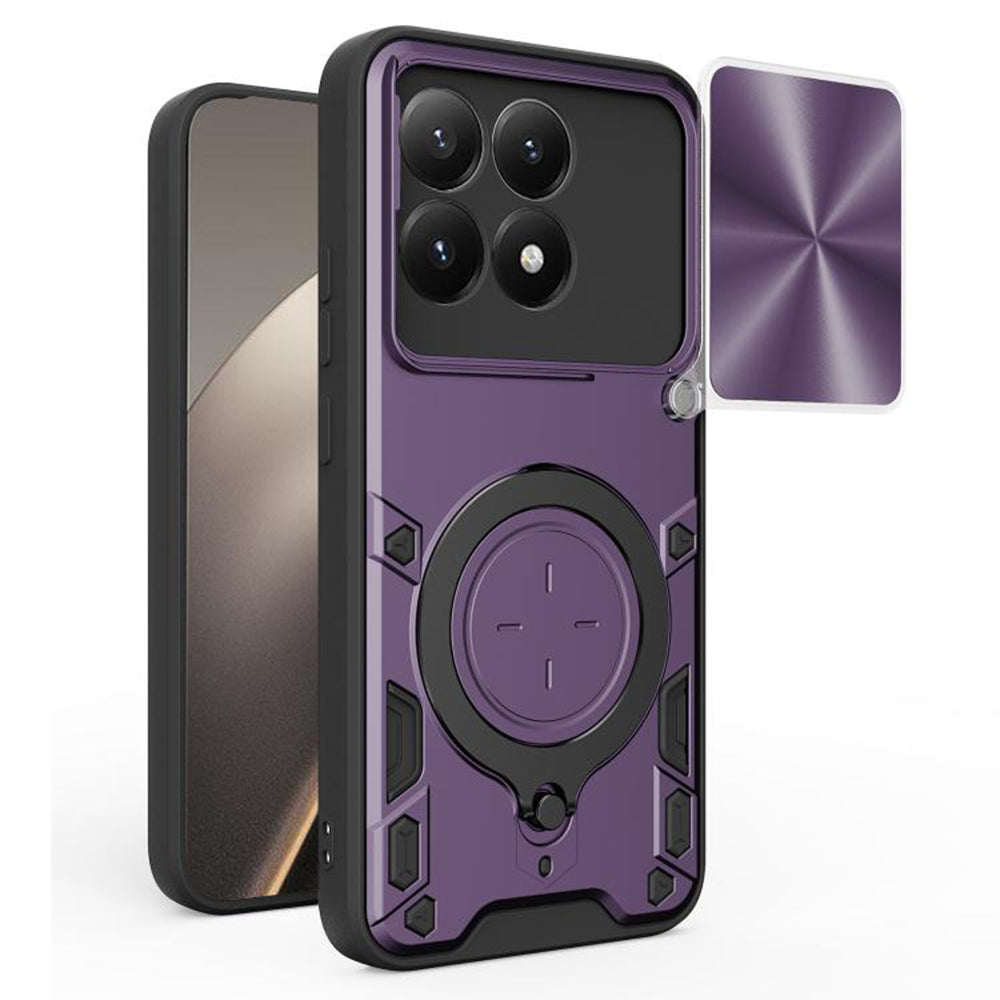 Futrola za Xiaomi 15T, Techsuit, CamGuard Pro, Ljubičasta