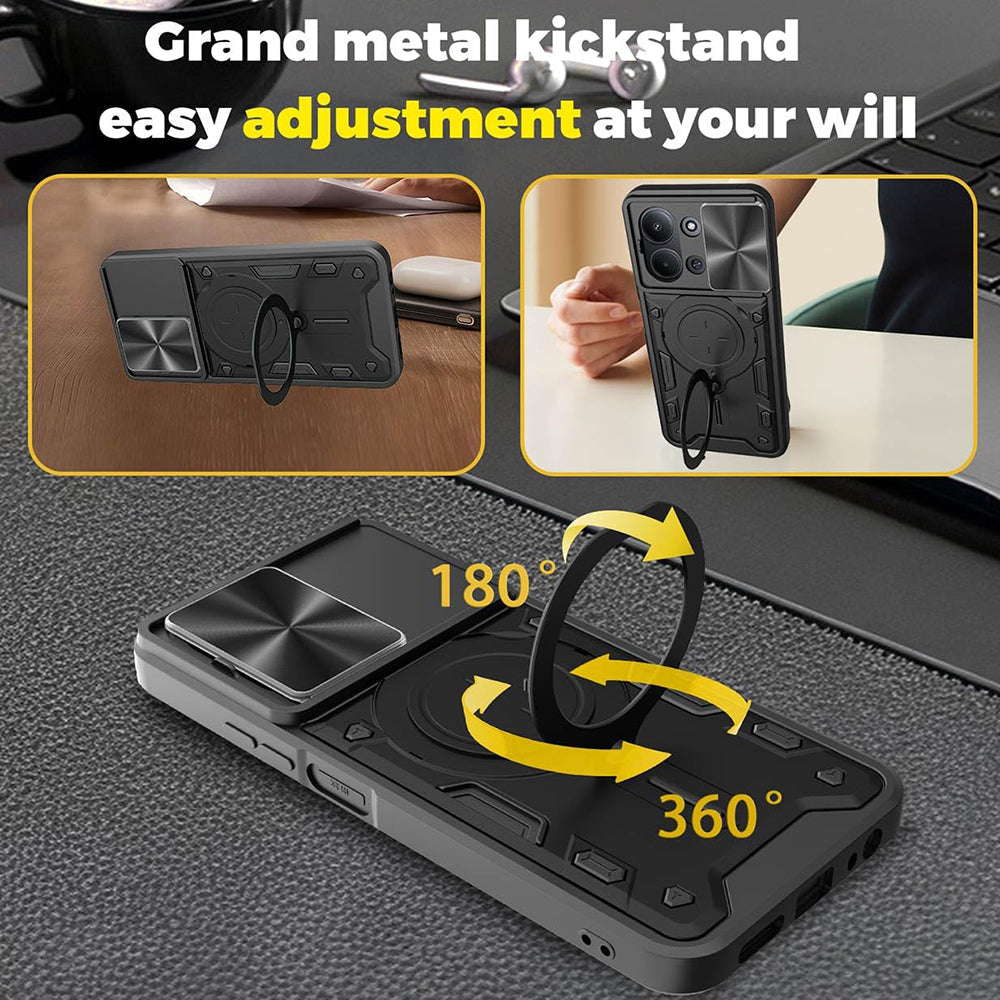 Futrola za Xiaomi 15T, Techsuit, CamGuard Pro, Crna