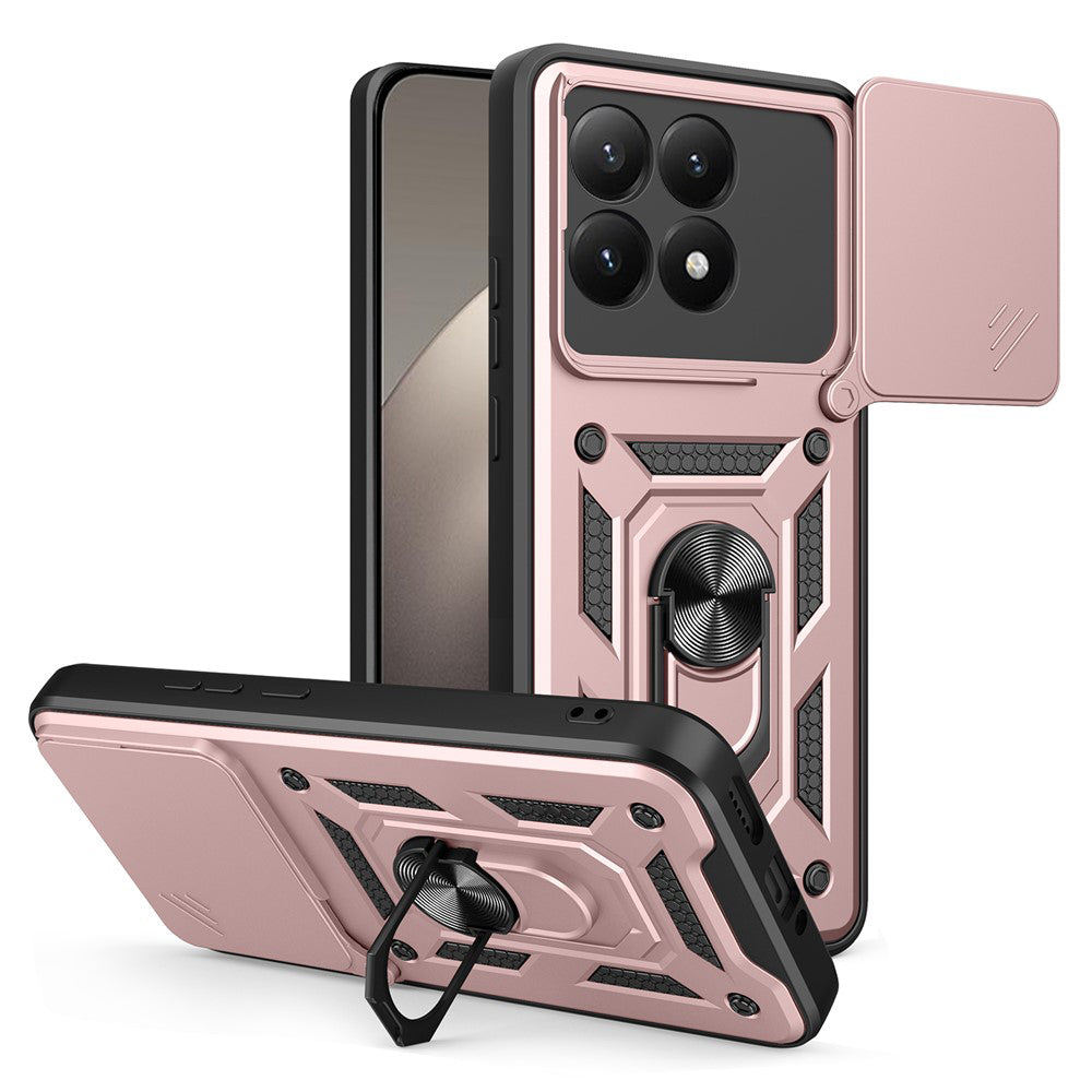 Futrola za Xiaomi 15T, Techsuit, CamShield, Roze