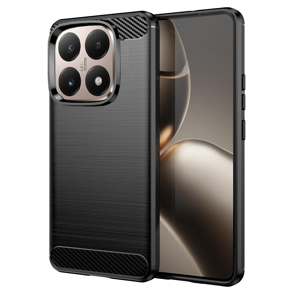 Futrola za Xiaomi 15T, Techsuit, Karbon, Crna