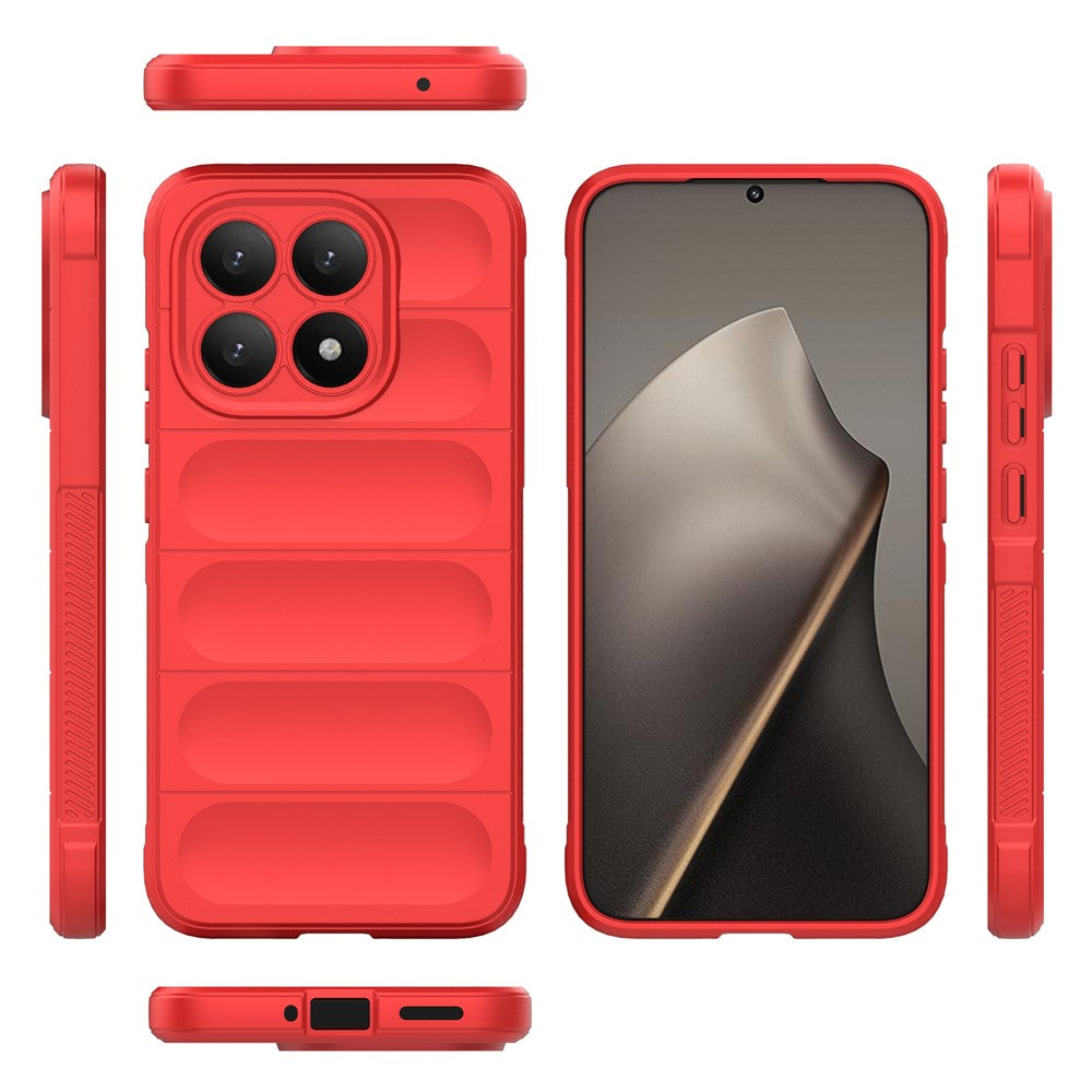 Futrola za Xiaomi 15T, Techsuit, Magic Shield, Crvena