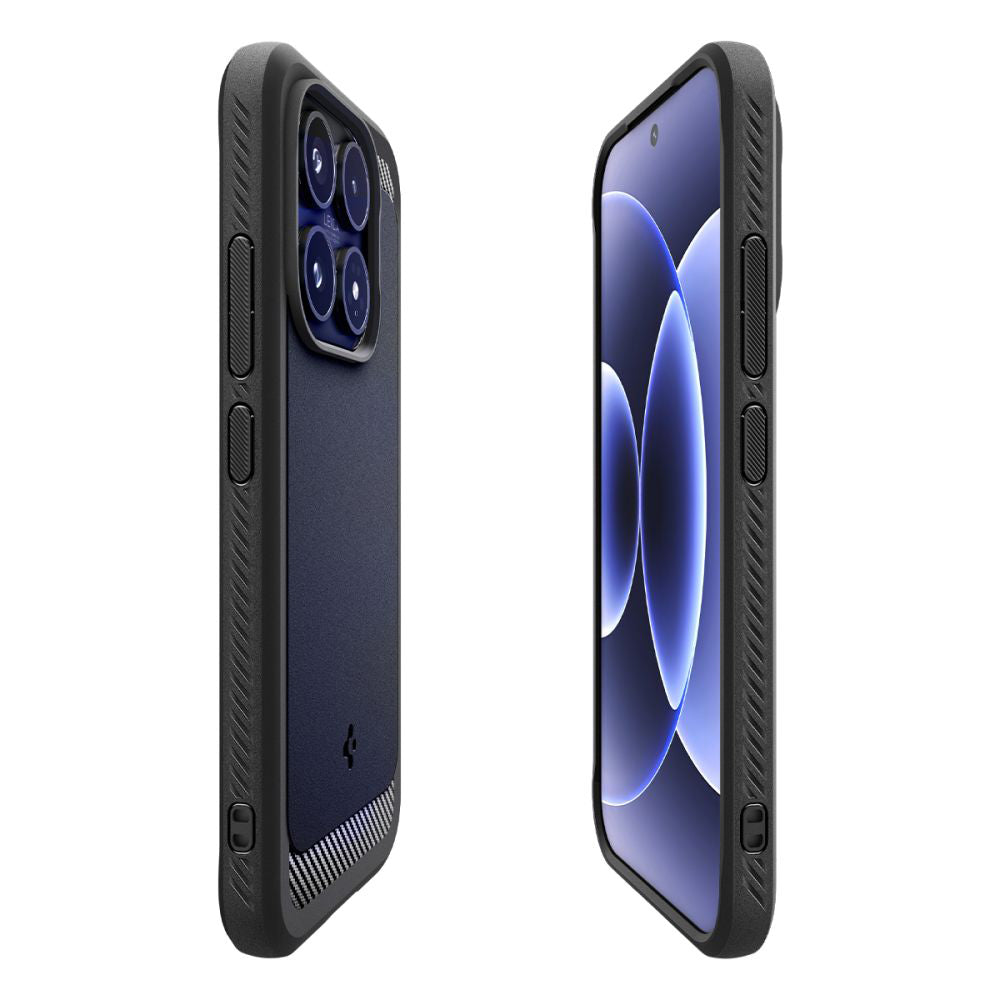 Futrola za Xiaomi 17, Spigen, Rugged Armor, Mat Crna ACS10458