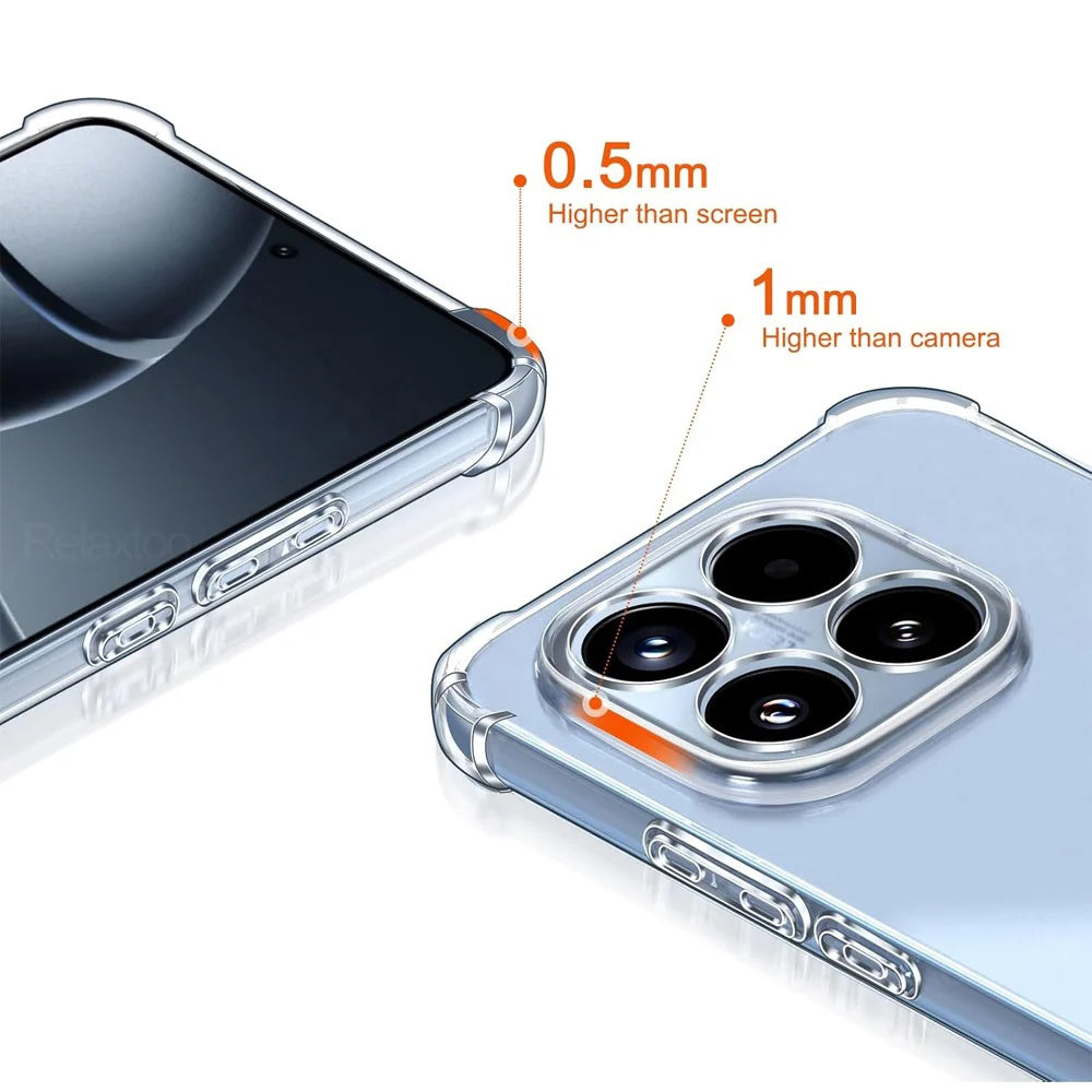 Futrola za Xiaomi 17T, Techsuit, Shockproof Clear, Providna