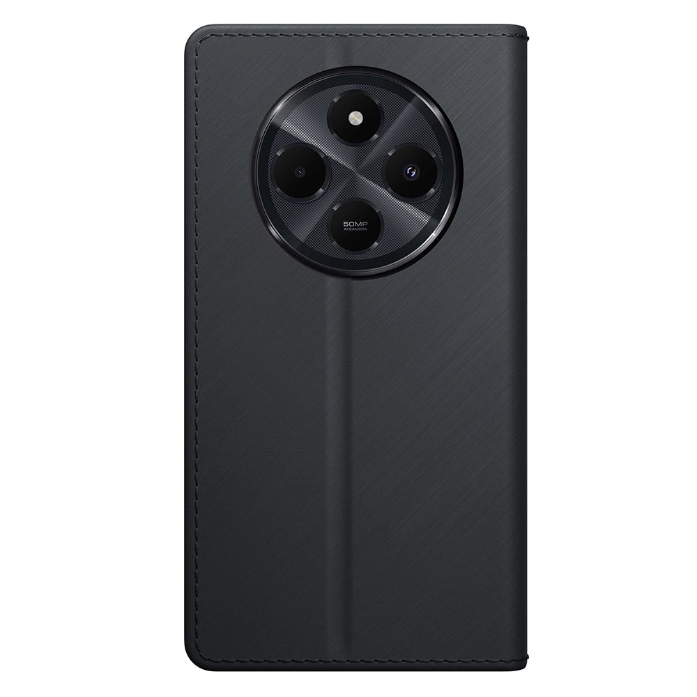 Futrola za Xiaomi Poco C75 / Redmi 14C, 3MK, Wallet, Crna