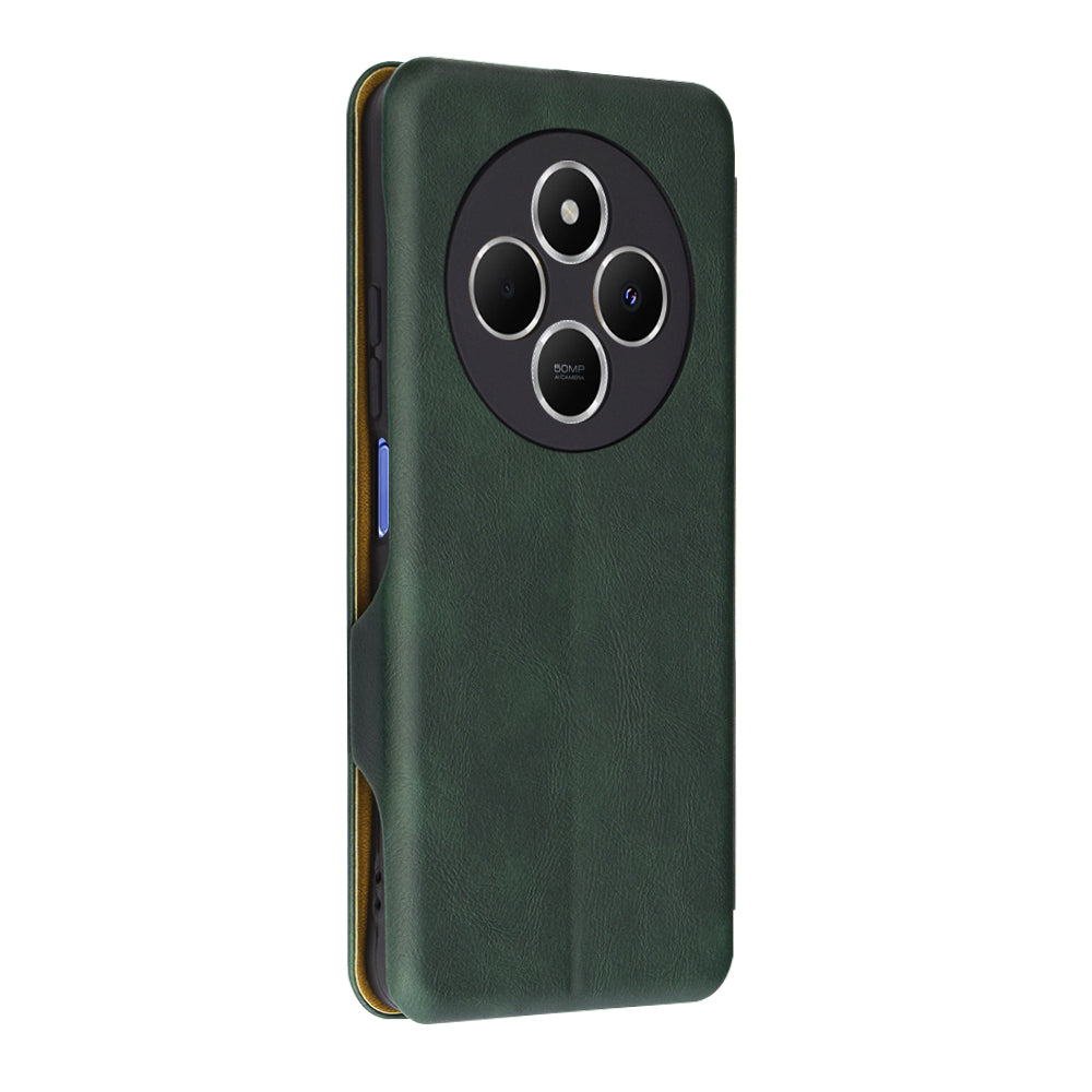 Futrola za Xiaomi Poco C75 / Redmi 14C, Techsuit, Safe Wallet Plus, Zelena