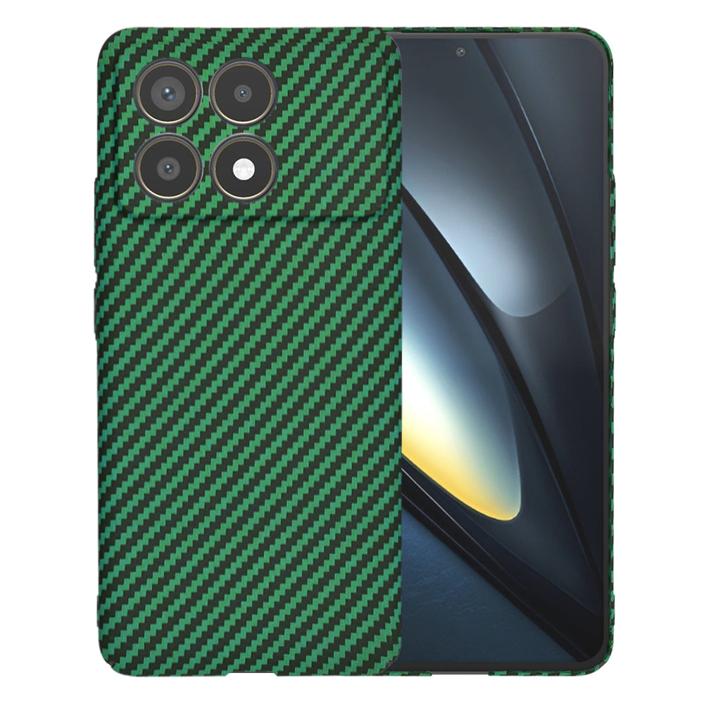 Futrola za Xiaomi Poco F6 Pro, Techsuit, Carbonite FiberShell, Zelena