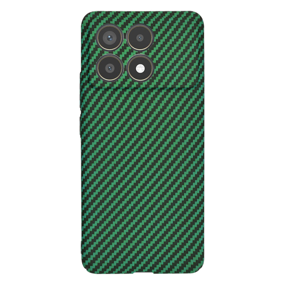 Futrola za Xiaomi Poco F6 Pro, Techsuit, Carbonite FiberShell, Zelena
