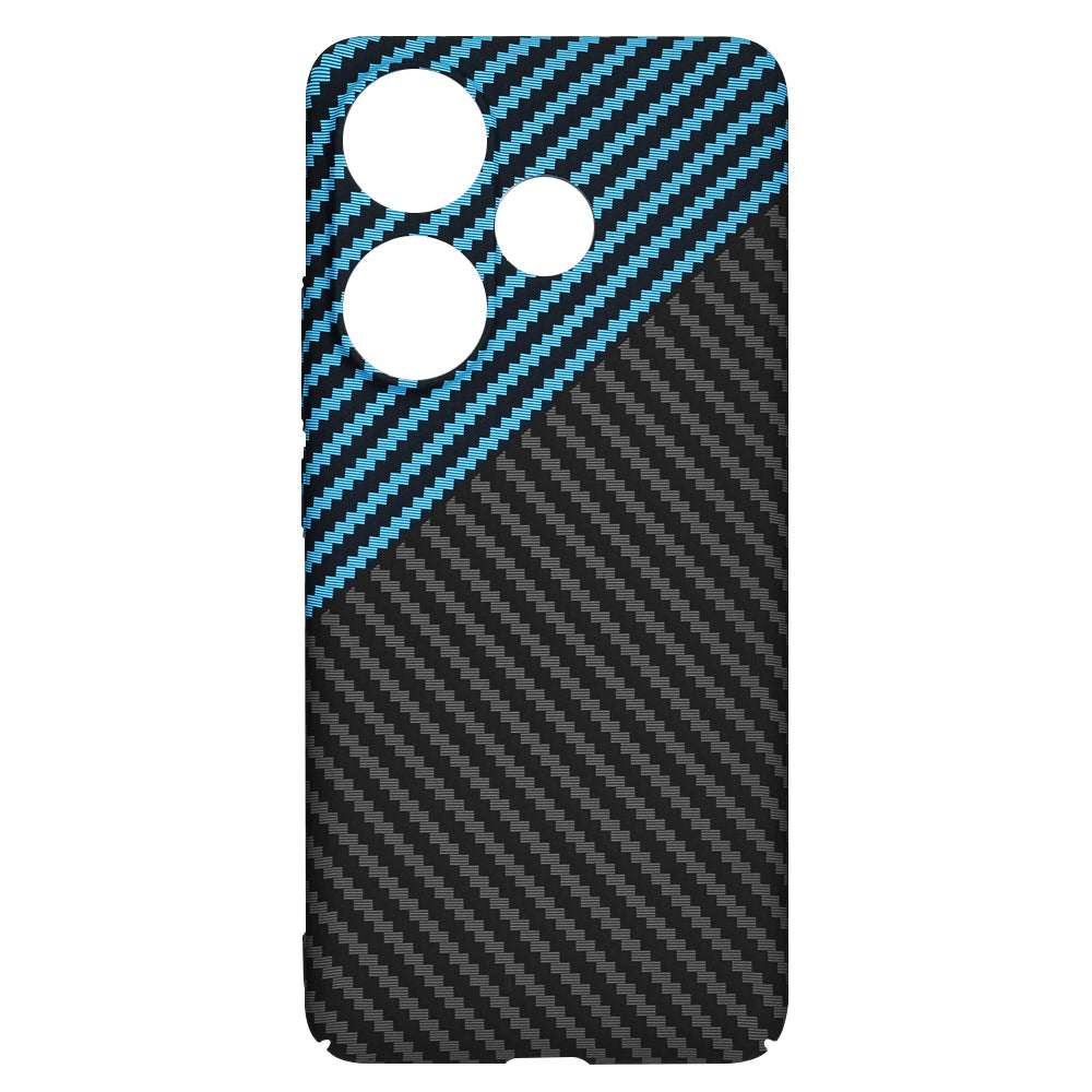 Futrola za Xiaomi Poco F6, Techsuit, Carbonite FiberShell, Plava