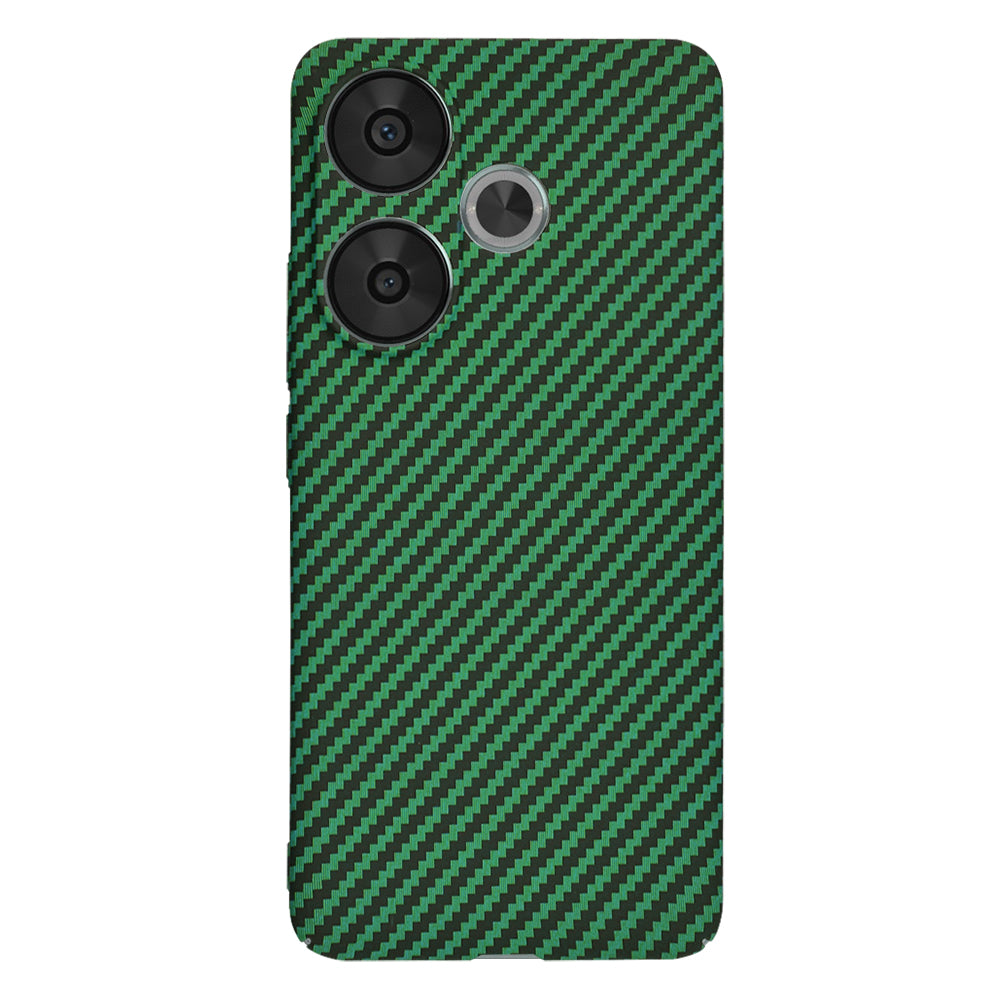 Futrola za Xiaomi Poco F6, Techsuit, Carbonite FiberShell, Zelena