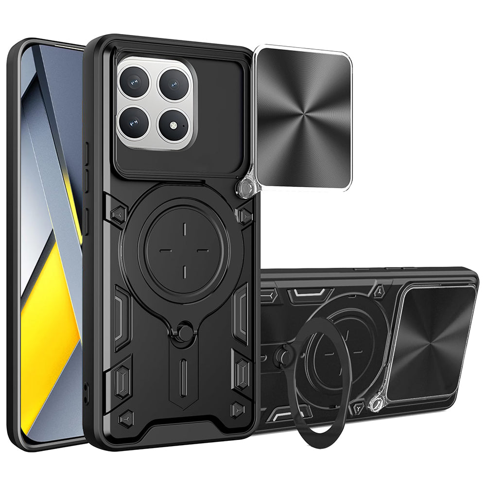 Futrola za Xiaomi Poco F8 Pro, Techsuit, CamGuard Pro, Crna