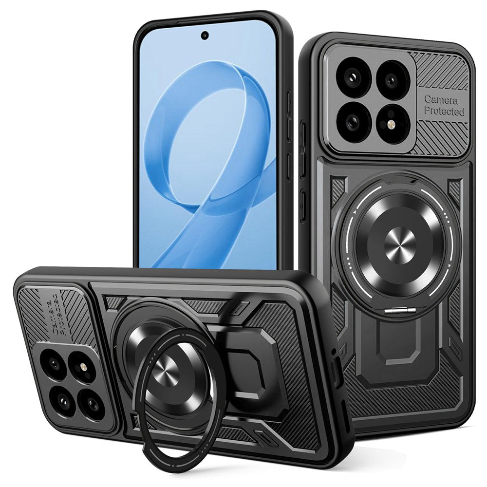 Futrola za Xiaomi Poco F8 Pro, Techsuit, RuggedCam, Crna