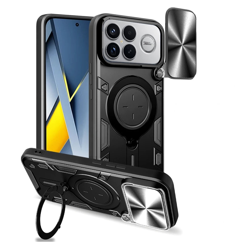 Futrola za Xiaomi Poco F8 Ultra, Techsuit, CamGuard Pro, Crna