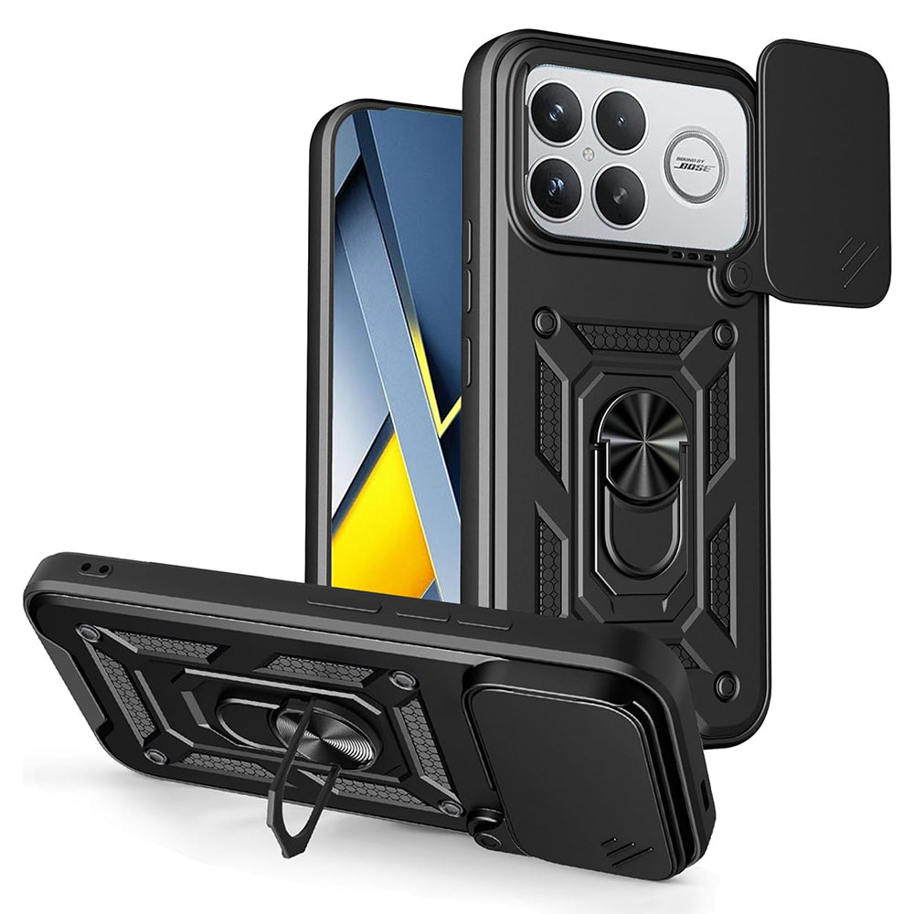 Futrola za Xiaomi Poco F8 Ultra, Techsuit, CamShield, Crna