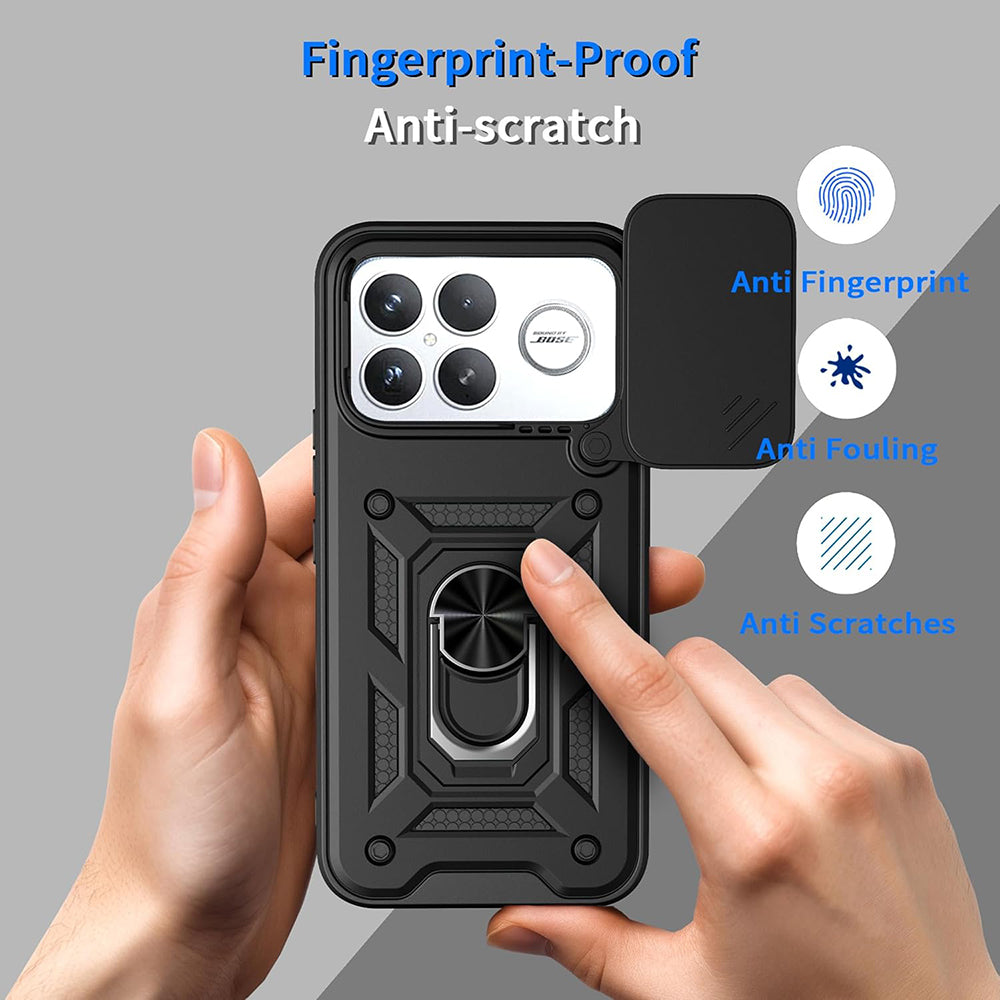 Futrola za Xiaomi Poco F8 Ultra, Techsuit, CamShield, Crna