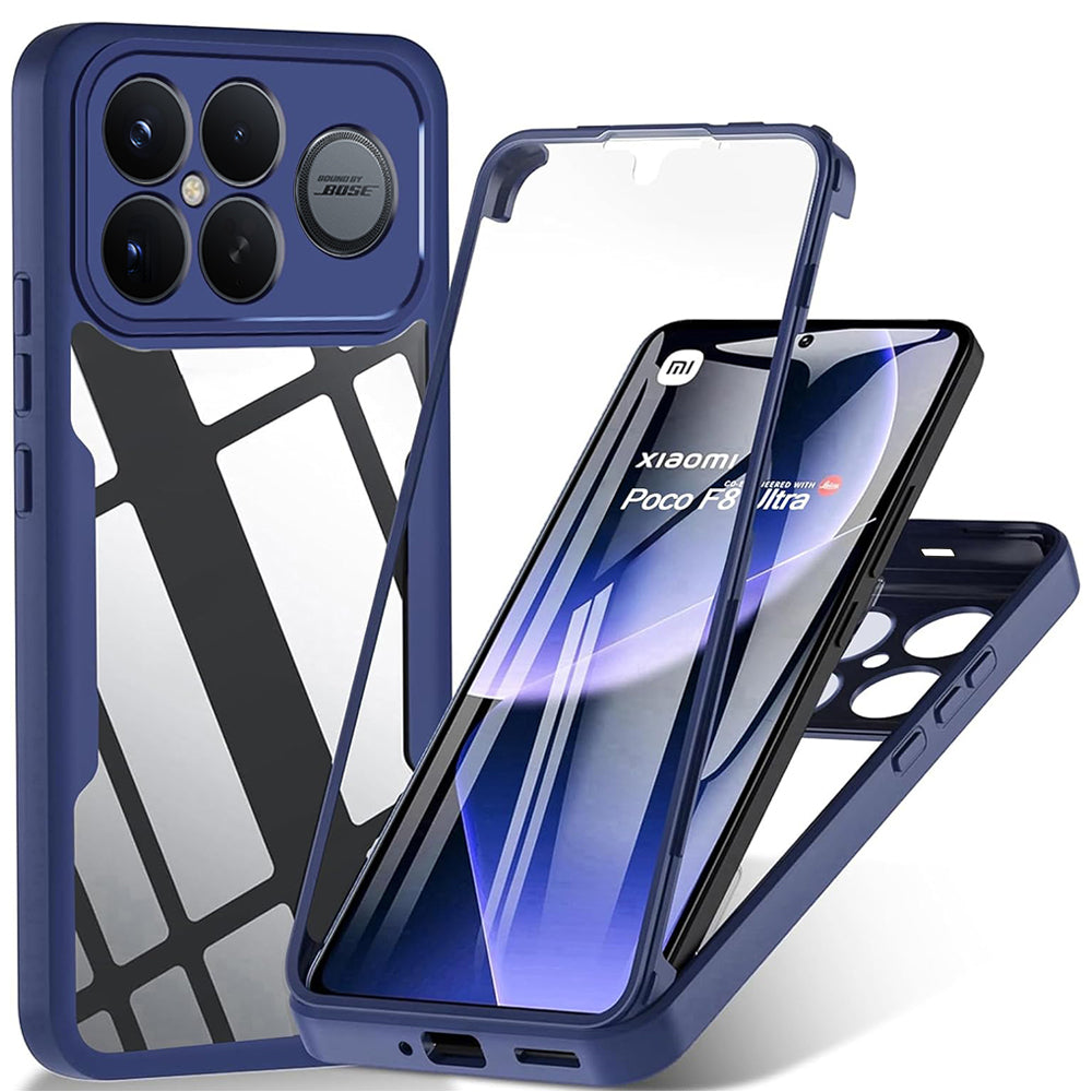 Futrola za Xiaomi Poco F8 Ultra, Techsuit, ColorVerse 360, Plava