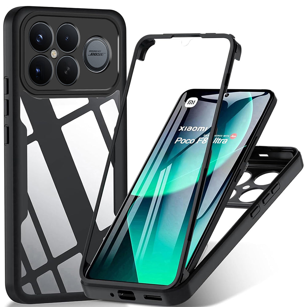 Futrola za Xiaomi Poco F8 Ultra, Techsuit, ColorVerse 360, Crna