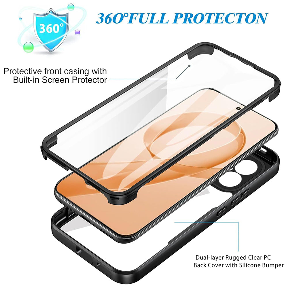 Futrola za Xiaomi Poco F8 Ultra, Techsuit, ColorVerse 360, Crna