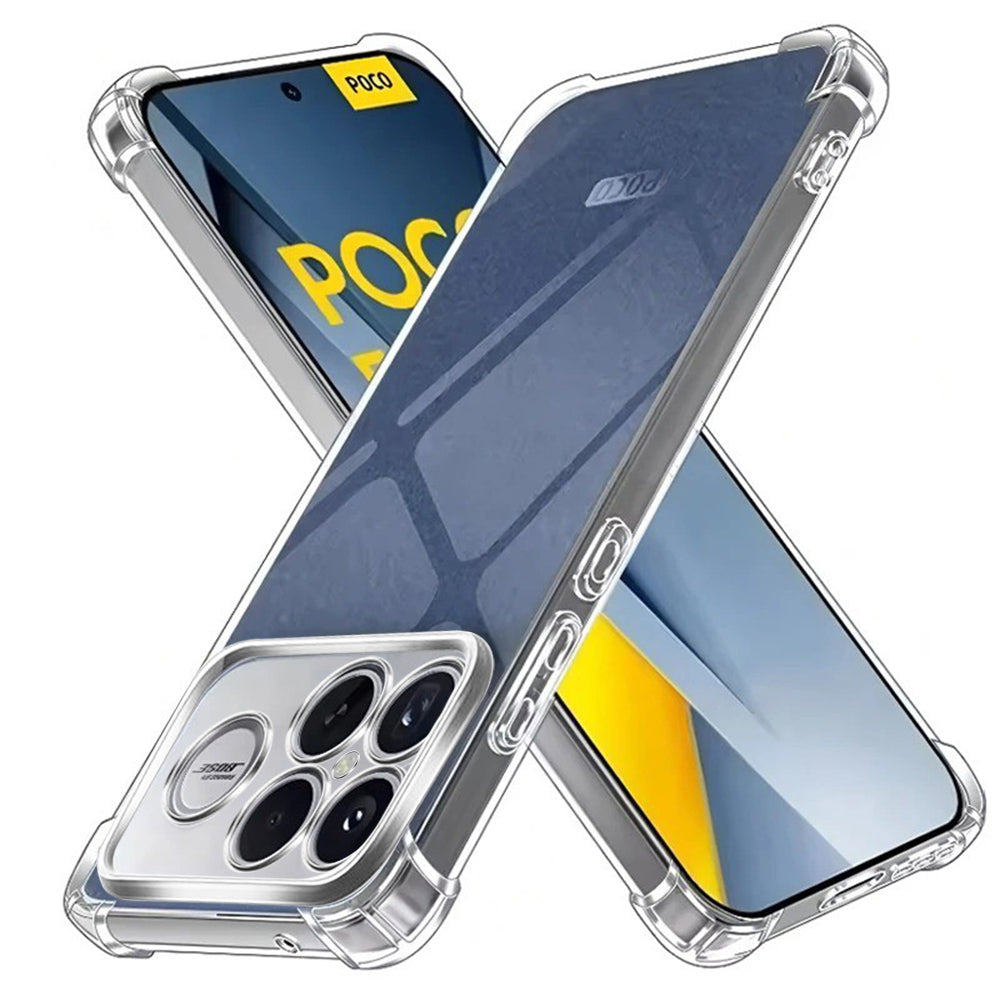 Futrola za Xiaomi Poco F8 Ultra, Techsuit, Shockproof Clear, Transparentna