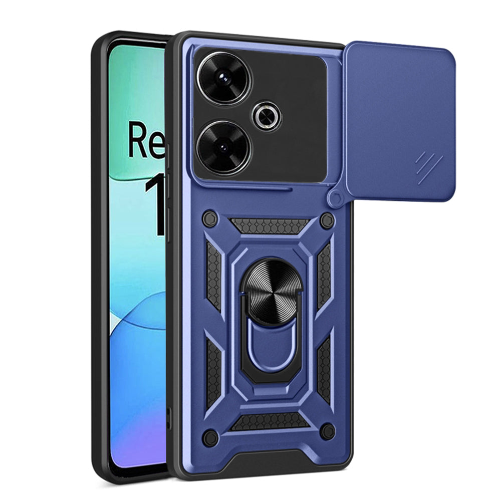 Futrola za Xiaomi Poco M6 4G / Redmi 13, Techsuit, CamShield, Plava