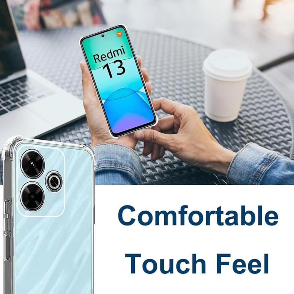 Futrola za Xiaomi Poco M6 4G / Redmi 13, Techsuit, Shockproof Clear, Providna