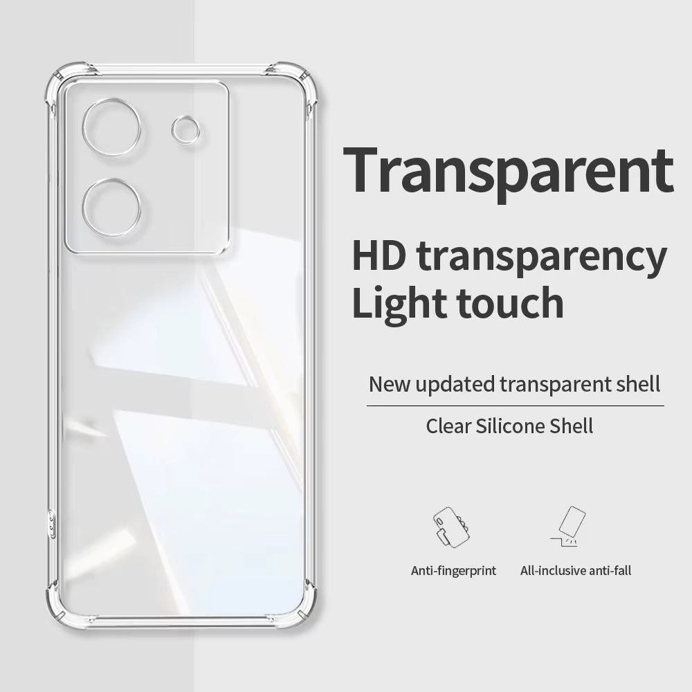 Futrola za Xiaomi Poco M7 Pro 5G, Techsuit, Shockproof Clear, Providna