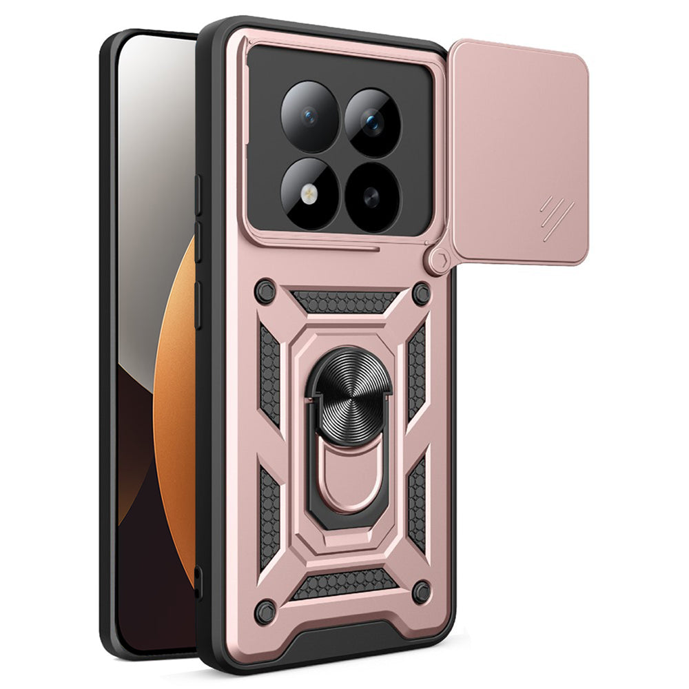 Futrola za Xiaomi Poco M8 Pro / Redmi Note 15 Pro+ 5G, Techsuit, CamShield, Roze Zlato