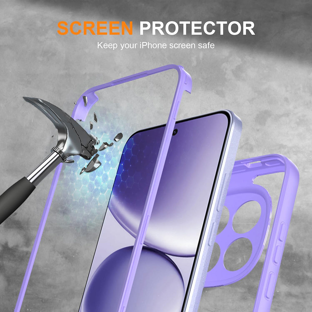 Futrola za Xiaomi Poco M8 Pro / Redmi Note 15 Pro+ 5G, Techsuit, ColorVerse 360, Ljubičasta
