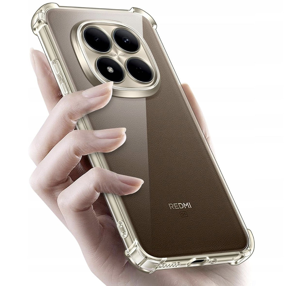 Futrola za Xiaomi Poco M8 Pro / Redmi Note 15 Pro+ 5G, Techsuit, Shockproof Clear, Transparentna