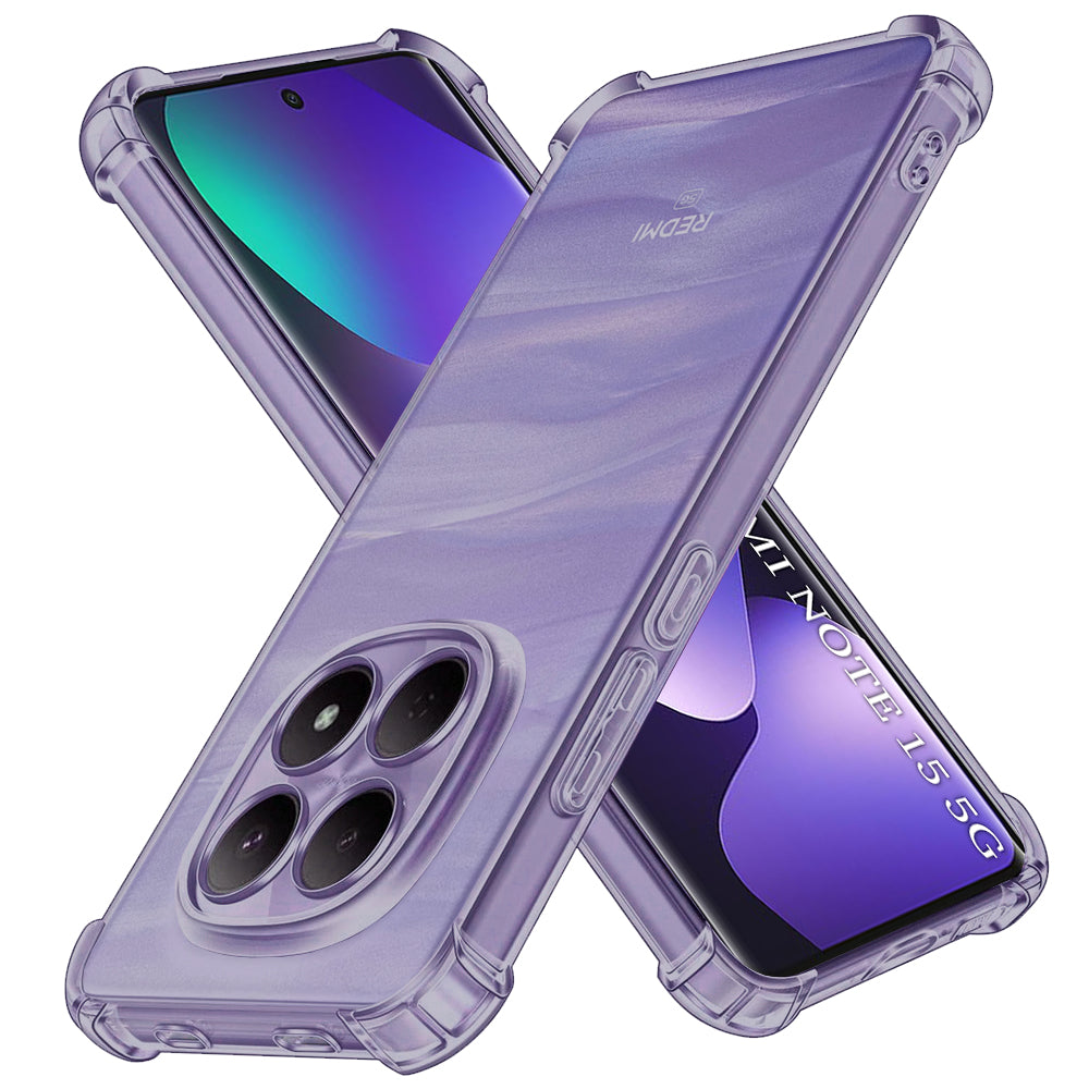 Futrola za Xiaomi Poco M8 / Redmi Note 15 5G / Note 15 4G, Techsuit, Shockproof Clear, Dimljena