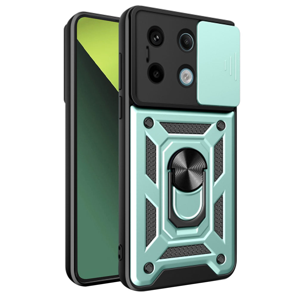 Futrola za Xiaomi Poco X6 / Redmi Note 13 Pro 5G, Techsuit, CamShield, Zelena